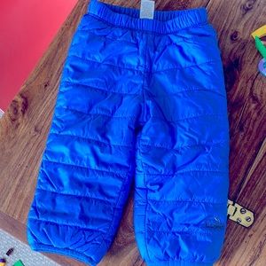 LL Bean Down Snow Pants (2T)